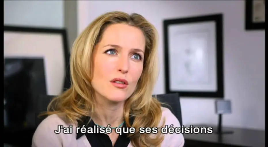 Видео к фильму Тайный игрок — SHADOW DANCER - Interview avec Gillian Anderson (actrice)