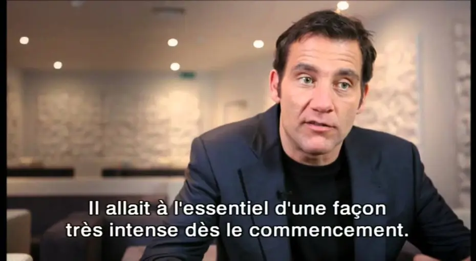 Видео к фильму Тайный игрок — SHADOW DANCER - Interview avec Clive Owen (acteur)