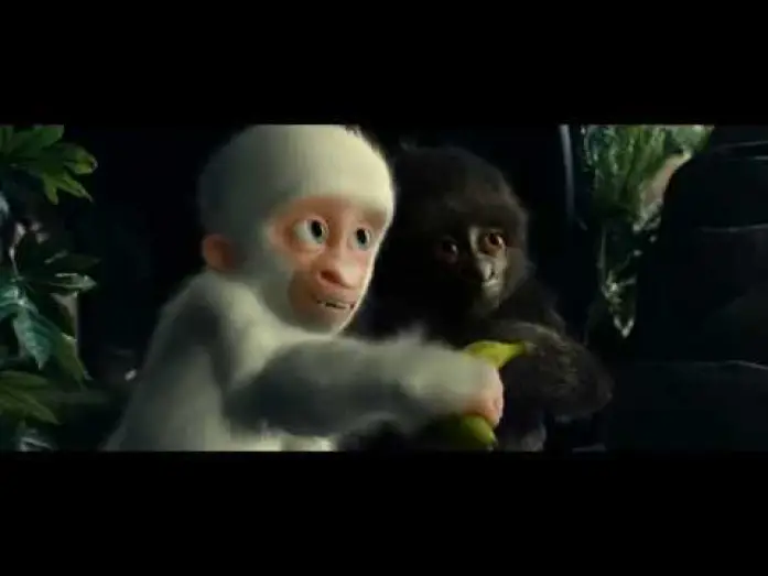 Видео к фильму Снежок — Bande annonce - Snowflake le gorille blanc (2011)