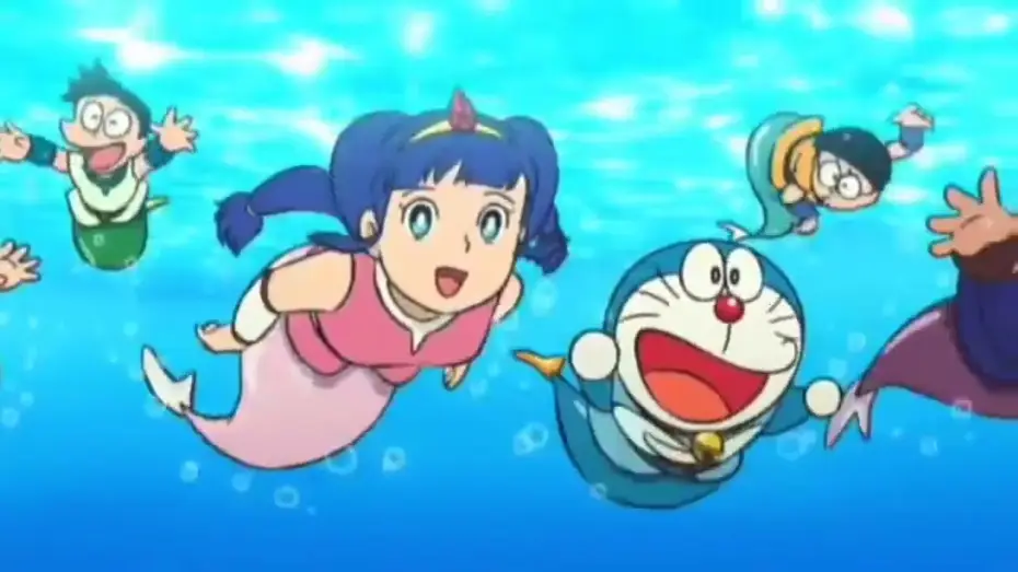 Видео к фильму 映画ドラえもん のび太の人魚大海戦 | Columbia Pictures Logo Doraemon Nobita Mermaid Trailer