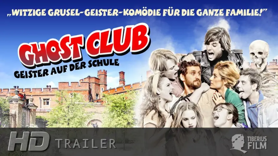 Видео к фильму Похождения призрака — Ghost Club - Geister auf der Schule (HD Trailer Deutsch)