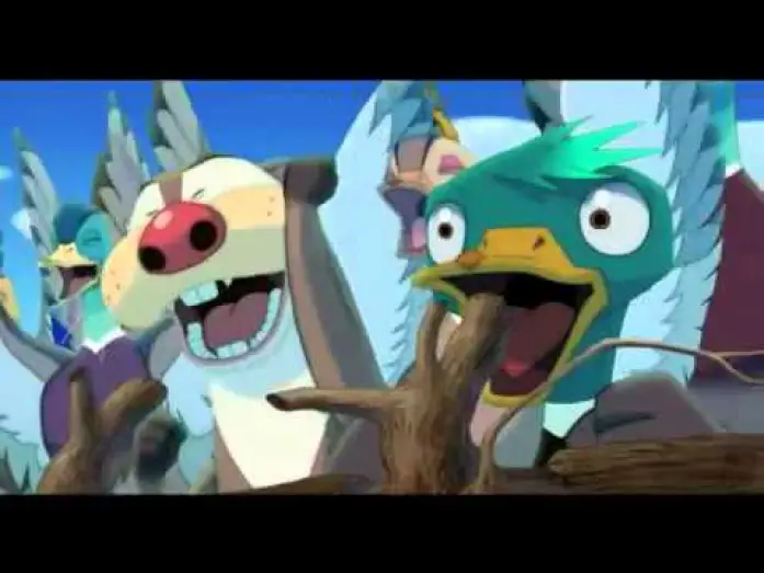 Видео к фильму Отважная Лифи — Leafie - A hen into the wild - Teaser Eng Subbed.flv