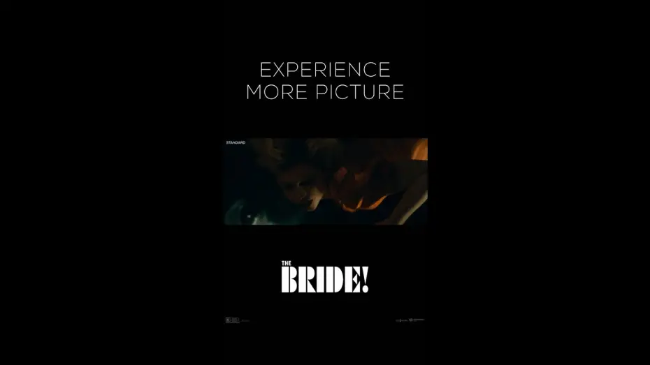 Видео к фильму Невеста! | More picture, more electrifying action. See The Bride! in our 1.90:1 Expanded Aspect Ratio.