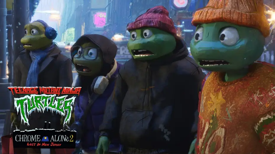 Видео к фильму Teenage Mutant Ninja Turtles: Chrome Alone 2 - Lost in New Jersey | Official Teaser