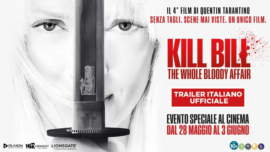 Видео к фильму Убить Билла: Кровавое дело целиком | Kill Bill: The Whole Bloody Affair | Trailer Italiano Ufficiale