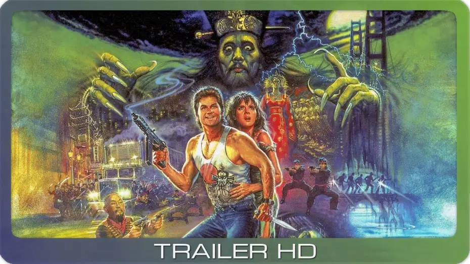Видео к фильму Большой переполох в маленьком Китае | Big Trouble in Little China ≣ 1986 ≣ Trailer ≣ German | Deutsch