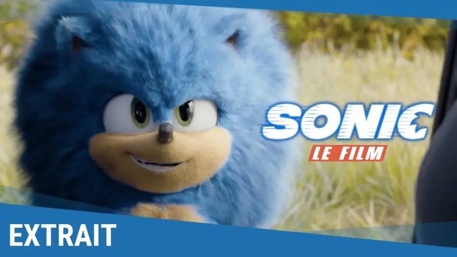 Видео к фильму Соник в кино | SONIC LE FILM &ndash; Un extrait qui d&eacute;coiffe !  [VF]