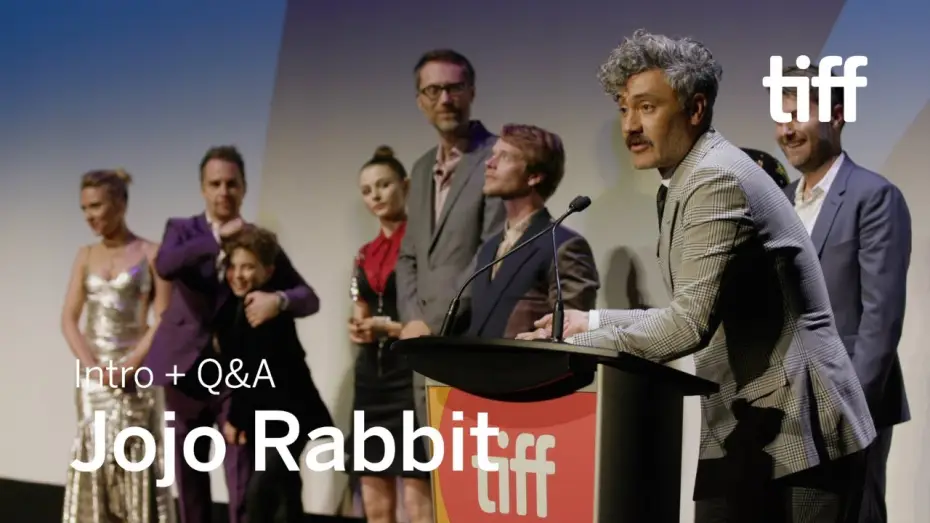 Видео к фильму Кролик Джоджо | [SPOILERS] JOJO RABBIT Cast and Crew Q&A | TIFF 2019