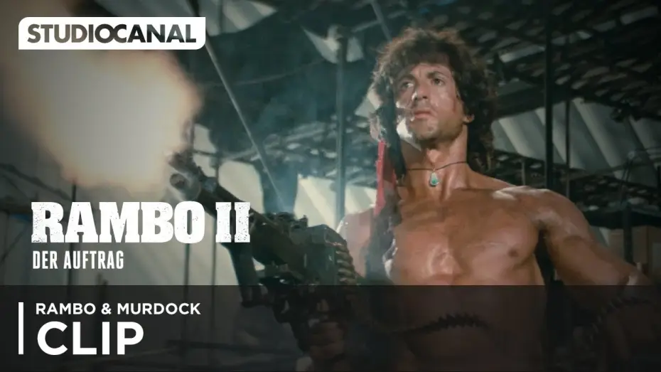Видео к фильму Рэмбо: Первая Кровь 2 | Clip: Rambo & Murdock