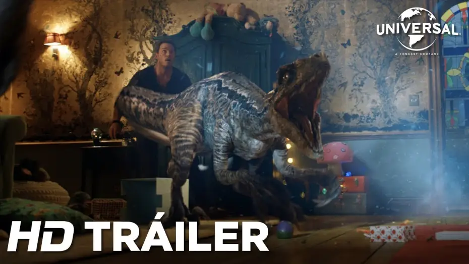 Видео к фильму Мир Юрского периода 2 | JURASSIC WORLD: EL REINO CA&Iacute;DO - Tr&aacute;iler Final (Universal) - HD