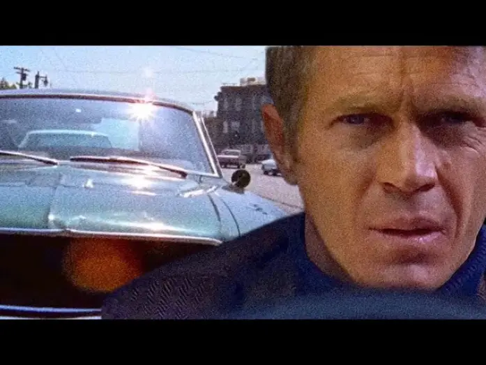 Видео к фильму Детектив Буллитт | BULLITT car chase but re-edited in a far BETTER and FASTER way