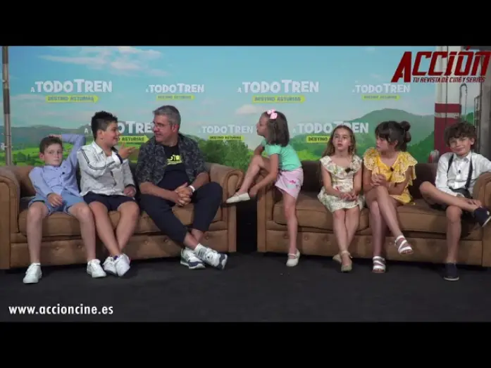 Видео к фильму На всех парах! — Entrevista: Florentino Fernández y los niños