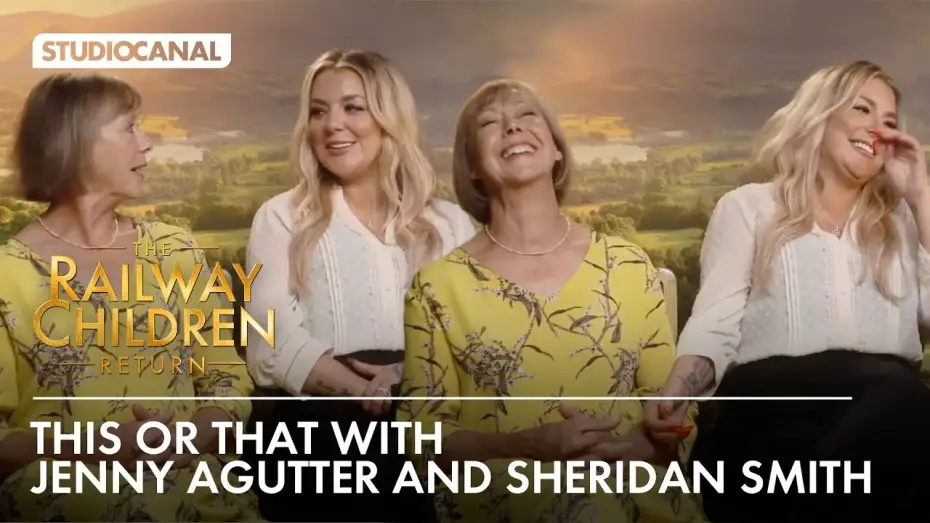 Видео к фильму Дети железной дороги возвращаются — Sheridan Smith and Jenny Agutter play a game of THIS OR THAT | The Railway Children Return