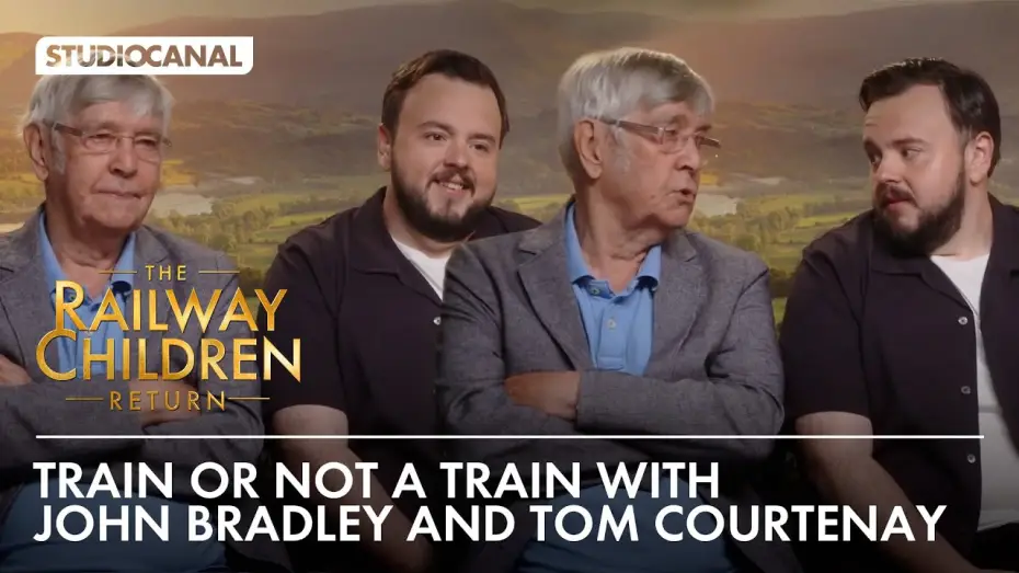 Видео к фильму Дети железной дороги возвращаются — John Bradley and Tom Courtenay play TRAIN OR NOT A TRAIN | THE RAILWAY CHILDREN RETURN