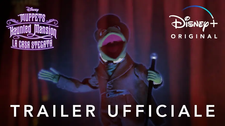Видео к фильму Маппеты: Особняк с привидениями — Disney+ | Muppets Haunted Mansion - La Casa Stregata | In Streaming Ora