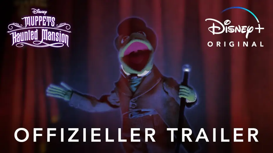 Видео к фильму Маппеты: Особняк с привидениями — MUPPETS HAUNTED MANSION - Offizieller Trailer | Disney+