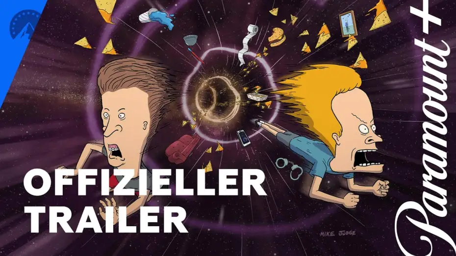 Видео к фильму Бивис и Батт-Хед уделывают Вселенную — Beavis & Butt-Head Do the Universe (Offizieller Trailer) | Paramount+ Deutschland