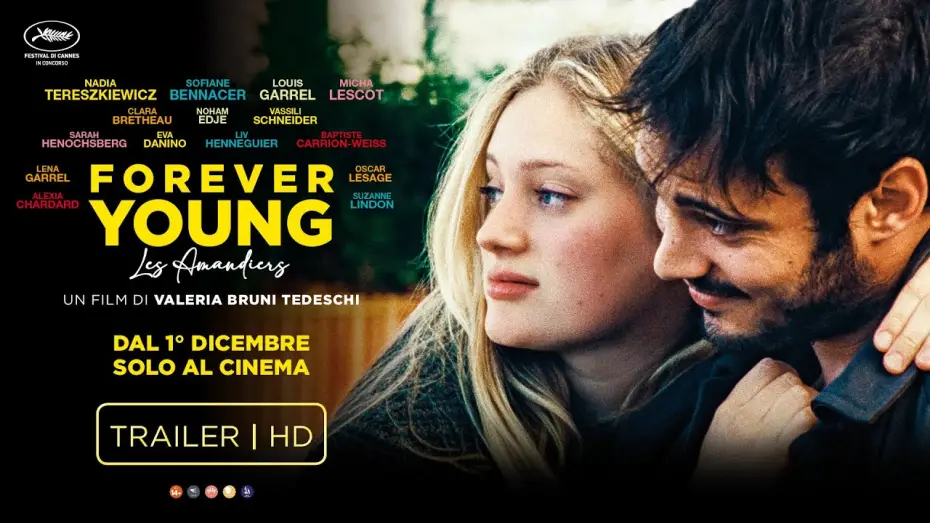 Видео к фильму Les Amandiers — Forever Young di Valeria Bruni Tedeschi | Trailer Italiano HD