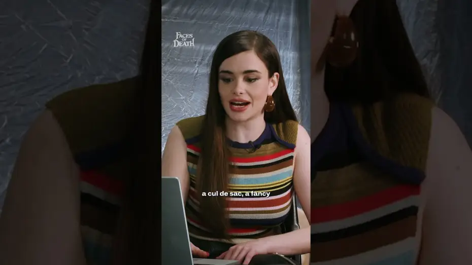 Видео к фильму Лики смерти — Barbie Ferreira talks Faces of Death behind-the-scenes moments part 2