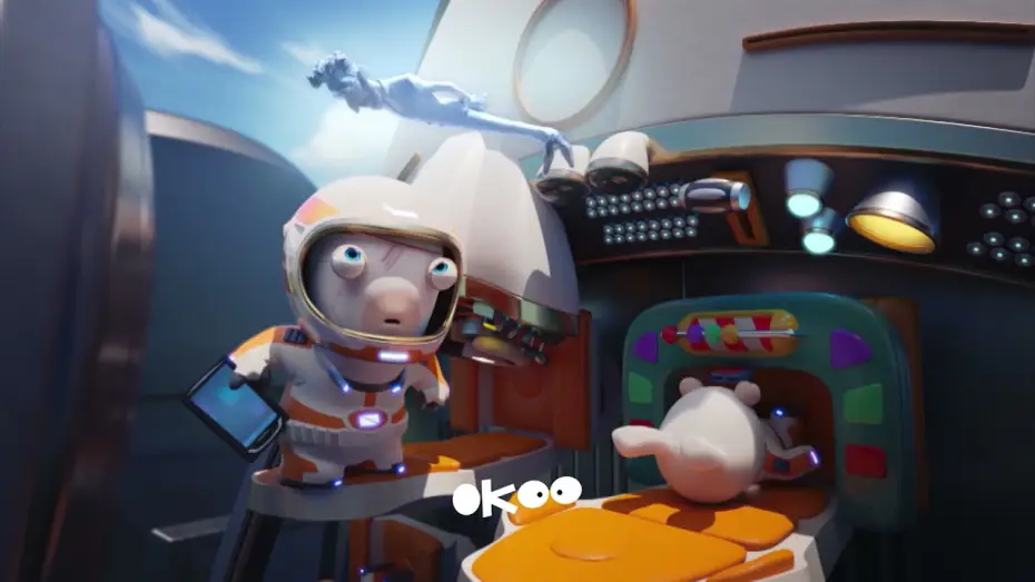 Видео к фильму Вторжение кроликов: Миссия на Марс — Les Lapins Crétins Invasion : Objectif Mars à voir sur sur Okoo !