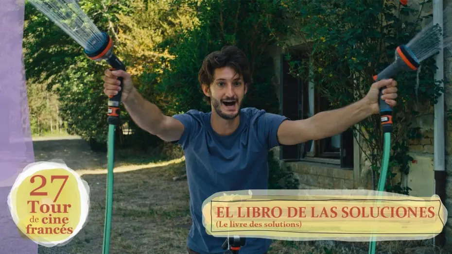 Видео к фильму Книга решений — 27° TOUR DE CINE FRANCÉS | El libro de las soluciones (Le livre des solutions) | Tráiler