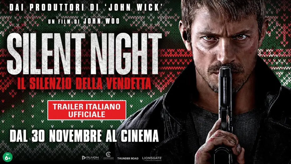 Видео к фильму Немая ярость — Silent Night - Il Silenzio della Vendetta - Trailer Italiano Ufficiale