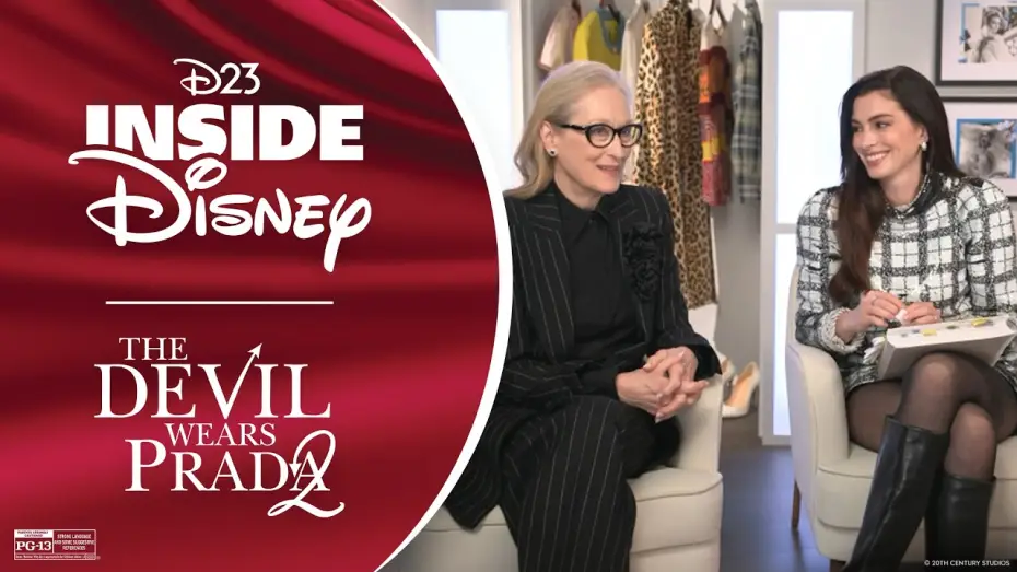 Видео к фильму Дьявол носит Prada 2 | D23 Inside Disney - The Devil Wears Prada 2