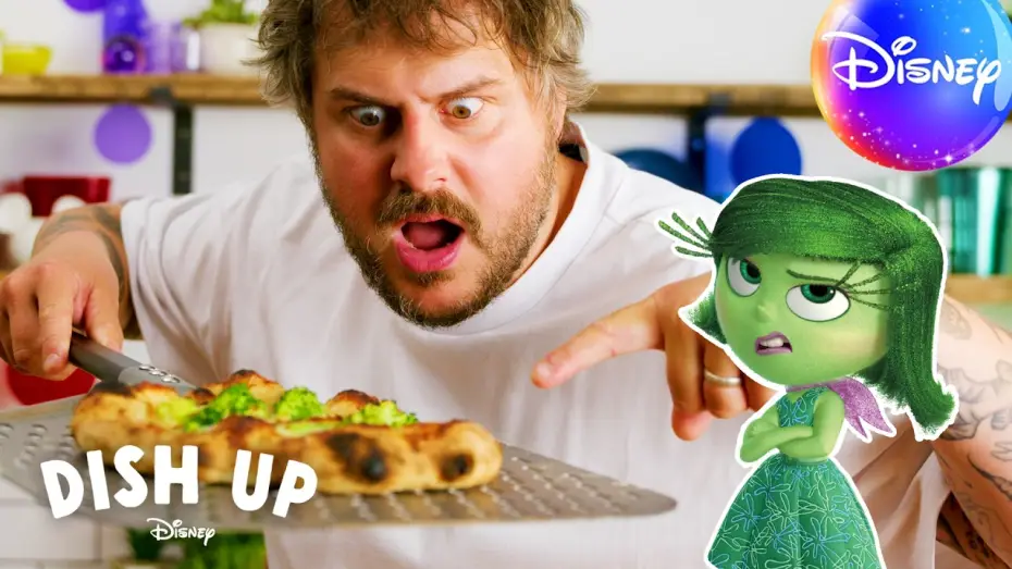 Видео к фильму Головоломка | Recreating Pixar&rsquo;s Most Controversial Pizza | Dish Up Disney