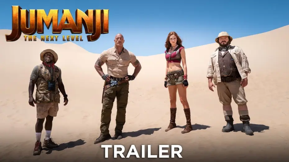 Видео к фильму Джуманджи: Новый уровень | JUMANJI: THE NEXT LEVEL - Trailer - Ab 12.12.19 im Kino!