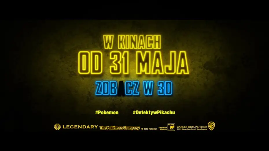 Видео к фильму Покемон: Детектив Пикачу | POK&Eacute;MON DETEKTYW PIKACHU - Spot WorkMe 30 pl