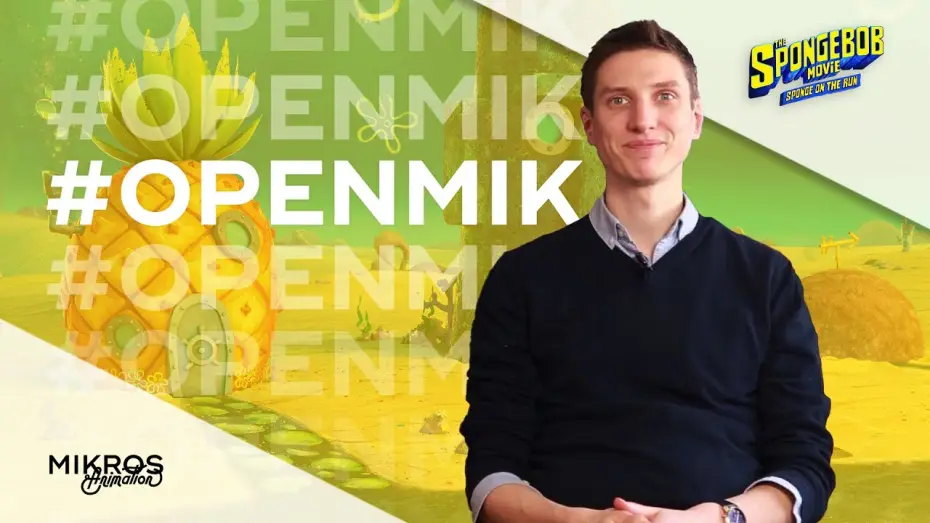 Видео к фильму Губка Боб в бегах | [#OpenMik] Cl&eacute;ment Deltour, Sets & Props modeling supervisor on #SpongeBobMovie