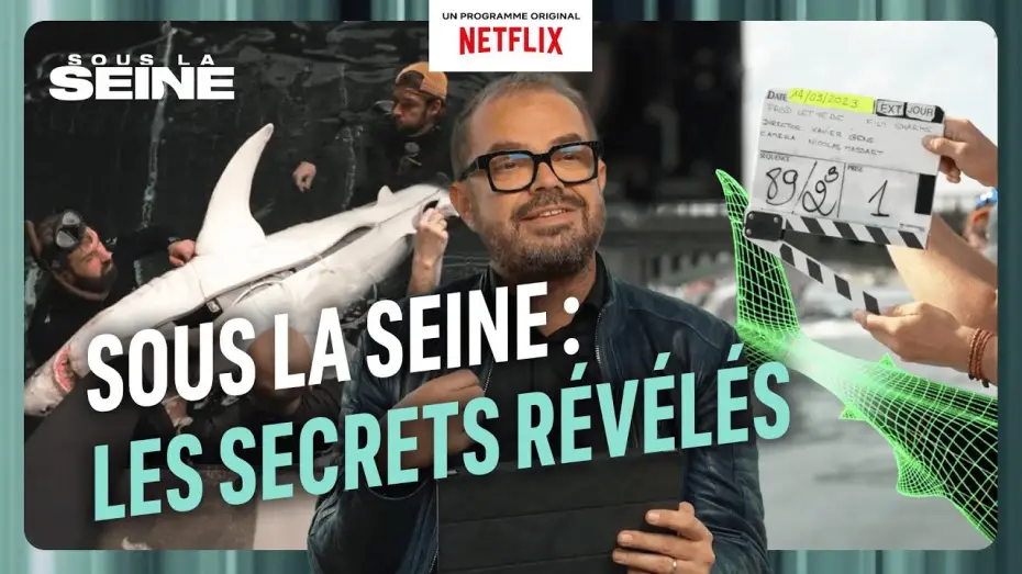 Видео к фильму Акулы в Париже | Tous les secrets de r&eacute;alisation