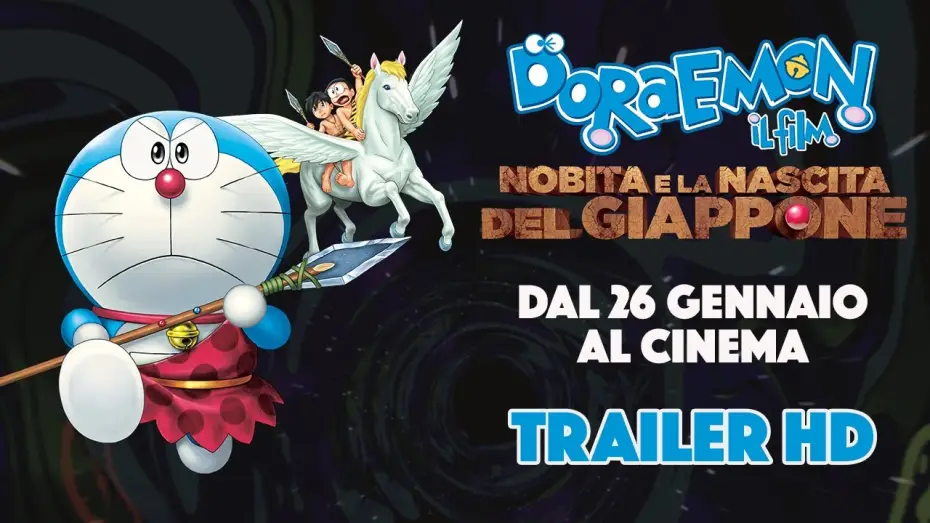 Видео к фильму 映画ドラえもん 新・のび太の日本誕生 | DORAEMON IL FILM - Nobita e la nascita del Giappone - Trailer Ufficiale Italiano | HD