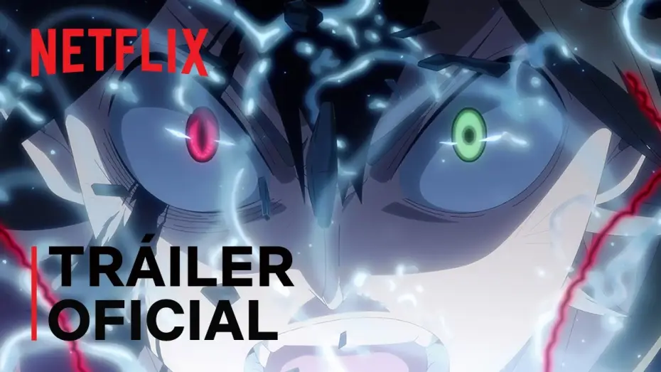 Видео к фильму Чёрный клевер: Меч короля магов | Black Clover: La espada del rey mago (EN ESPA&Ntilde;OL) | Tr&aacute;iler oficial | Netflix