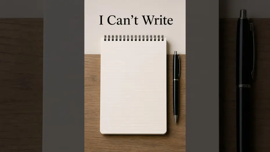 Видео к фильму I Can't Write — I Can't Write
