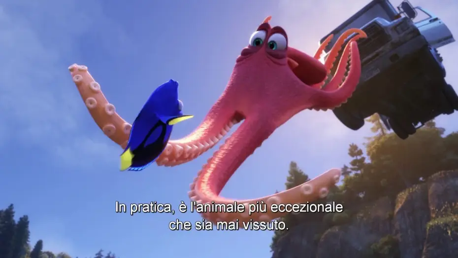 Видео к фильму В поисках Дори | Alla Ricerca di Dory - Le caratteristiche delle creature - Pod dal film