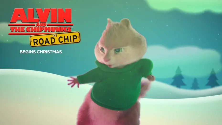 Видео к фильму Элвин и бурундуки: Грандиозное бурундуключение | "I Want Chipmunks for Christmas"