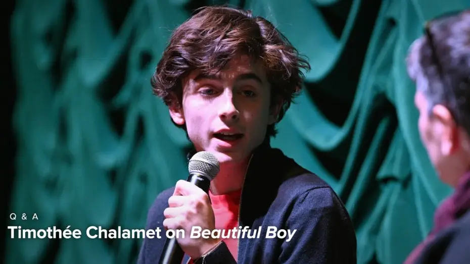 Видео к фильму Красивый мальчик | Timoth&eacute;e Chalamet | Beautiful Boy Q&A