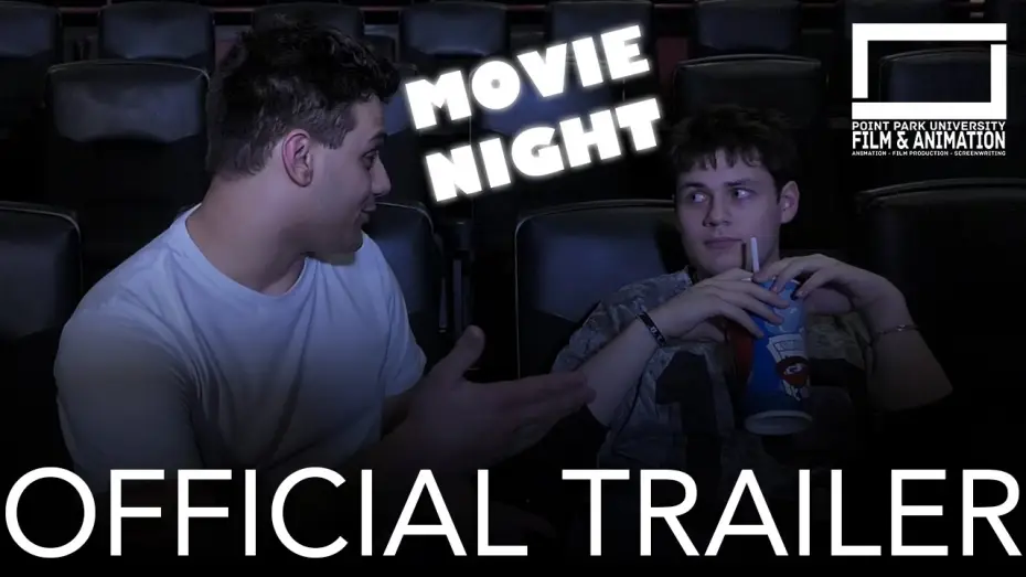 Видео к фильму Movie Night | MOVIE NIGHT- OFFICIAL TRAILER- POINT PARK FILM AND ANIMATION