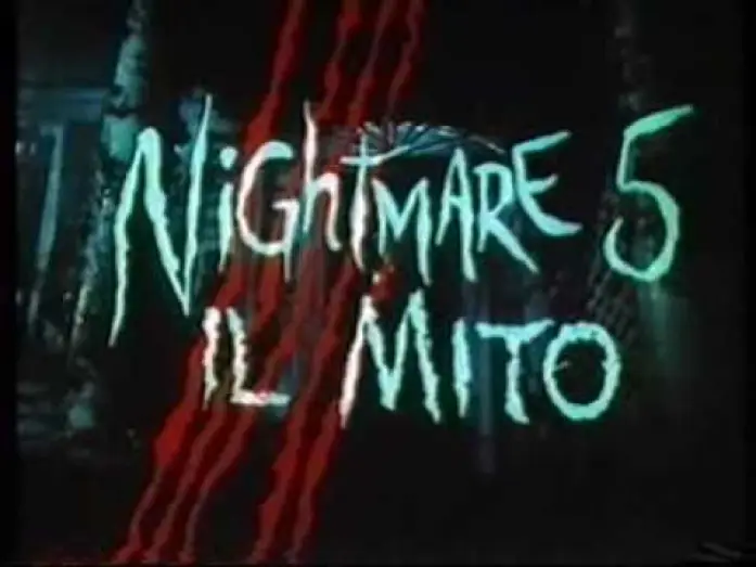Видео к фильму Кошмар на улице Вязов 5: Дитя сна | NIGHTMARE 5 - IL MITO (1989) Trailer Cinematografico