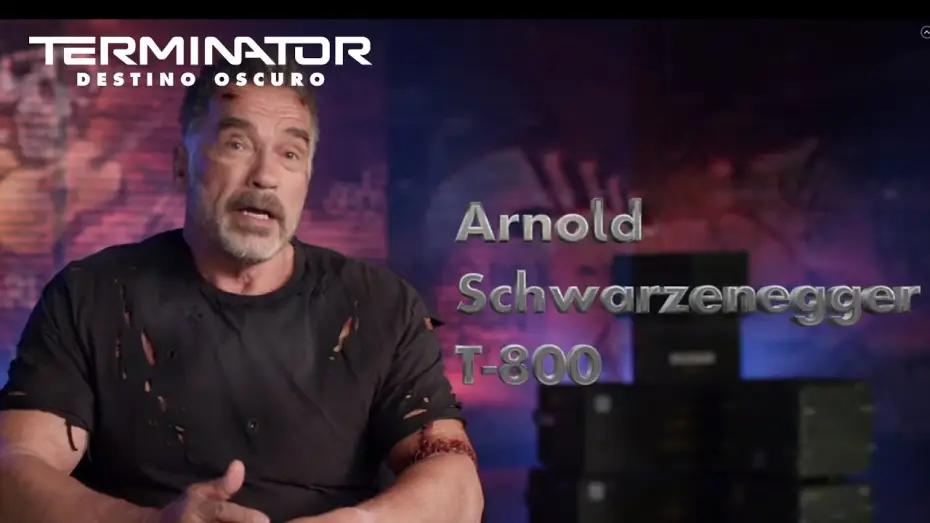 Видео к фильму Терминатор: Тёмные судьбы | Terminator - Destino Oscuro | Intervista ad Arnold Schwarzenegger HD | 20th Century Fox 2019