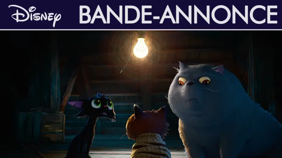 Видео к фильму Gatto | Nero, chat noir - Premi&egrave;re bande-annonce | Disney