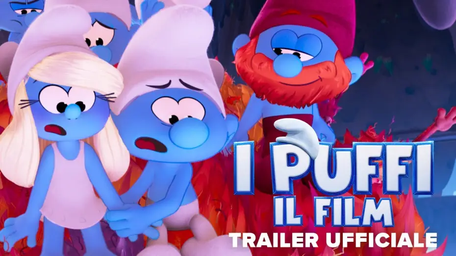 Видео к фильму Смурфики в кино | I Puffi - Il Film | Trailer Ufficiale