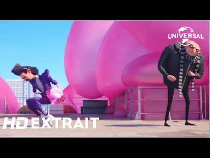 Видео к фильму Гадкий я 3 | MOI MOCHE ET M&Eacute;CHANT 3 / Extrait "Combat de danse" VF [Au cin&eacute;ma le 5 juillet]