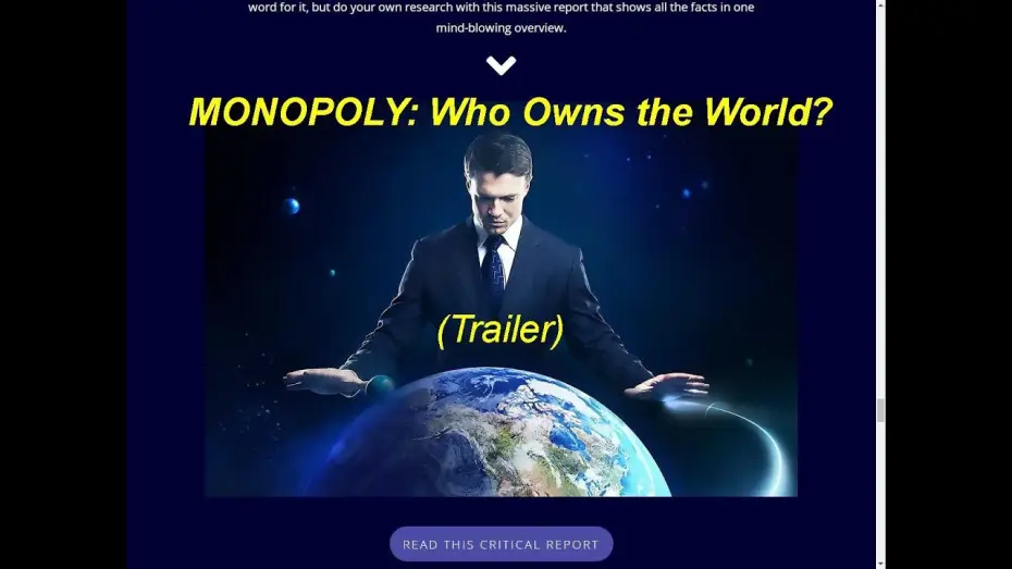 Видео к фильму Монополия: Кто владеет миром? — MONOPOLY: Who Owns the World? (Trailer) [20.10.2021]
