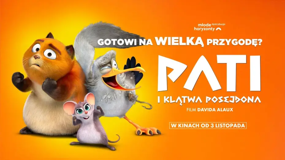 Видео к фильму Приключения аргонавтов — Pati i klątwa Posejdona | TEASER nr 1 | w kinach od 3 listopada