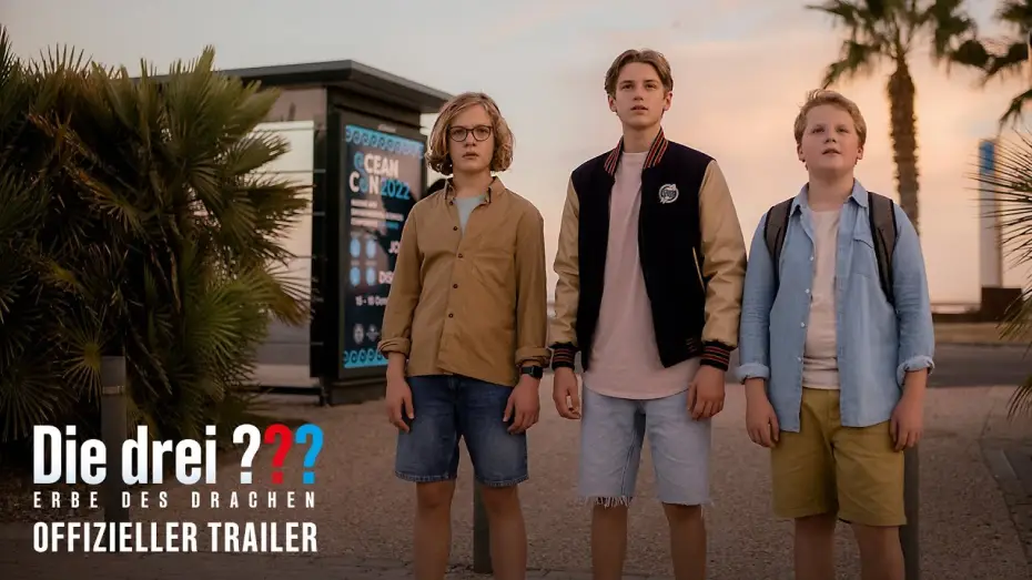 Видео к фильму Три сыщика: Наследие дракона — Offizieller Trailer