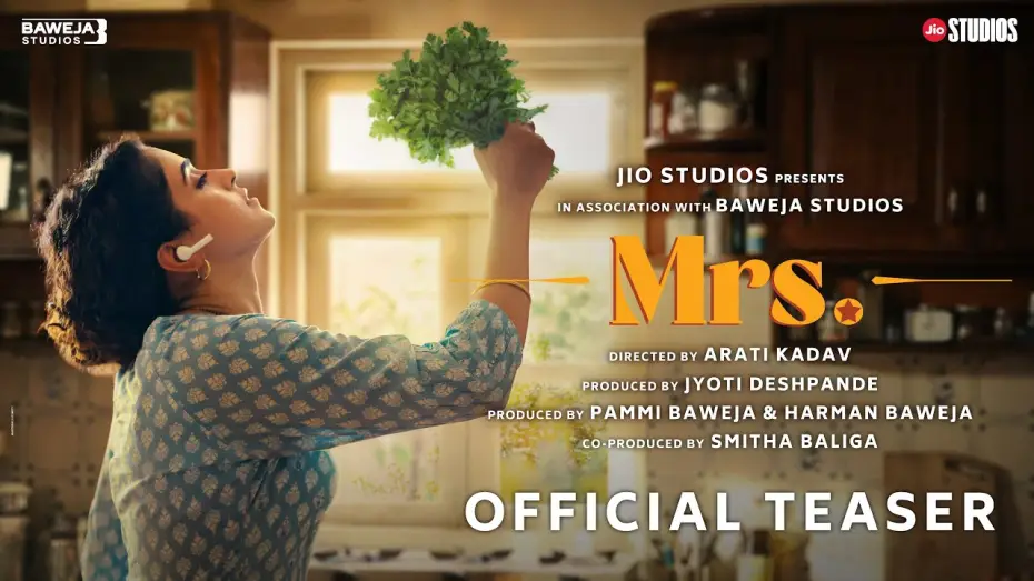 Видео к фильму मिसिज़ — Mrs Official Teaser | Sanya Malhotra | Nishant Dahiya | Kanwaljit Singh | Arati Kadav