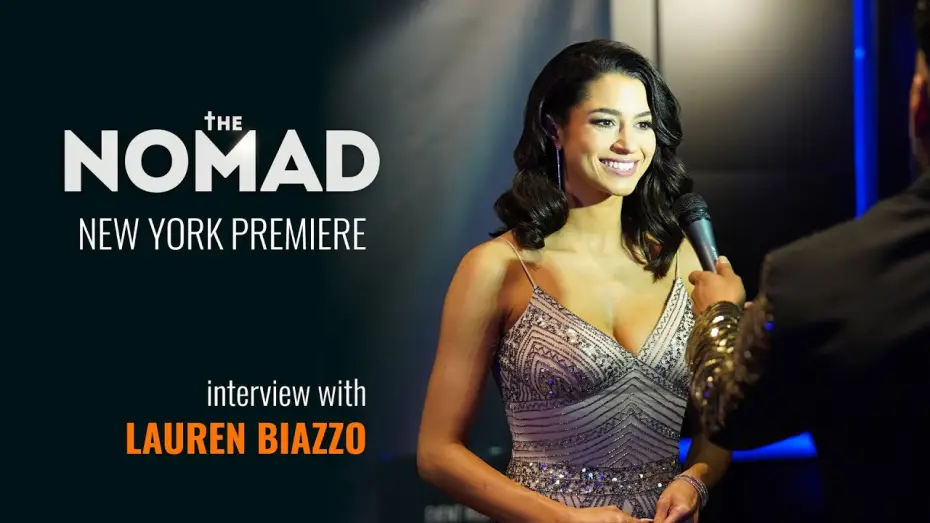 Видео к фильму The Nomad | Interview with Lauren Biazzo at the NY premiere