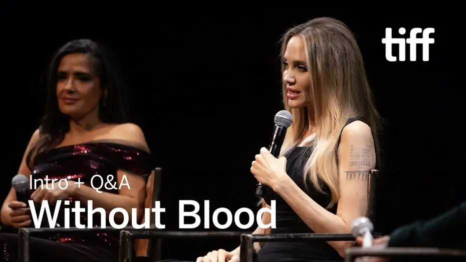 Видео к фильму Без крови — TIFF 2024 Intro + Q&A  With Angelina Jolie & Salma Hayek